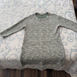 Le Lis 3/4 Sleeve Boucle Dress